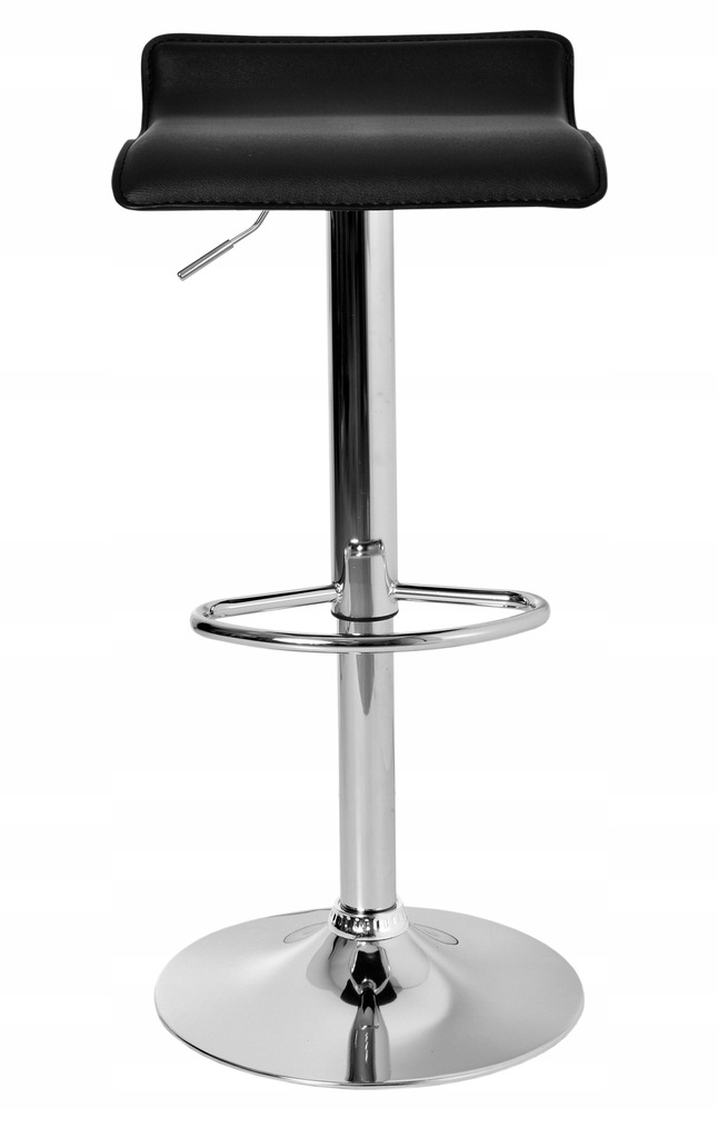 Hoker krzesło barowe Porti czarne - obrazek 4