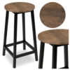 Hoker Flint Rustic loft industrial postarzany dąb