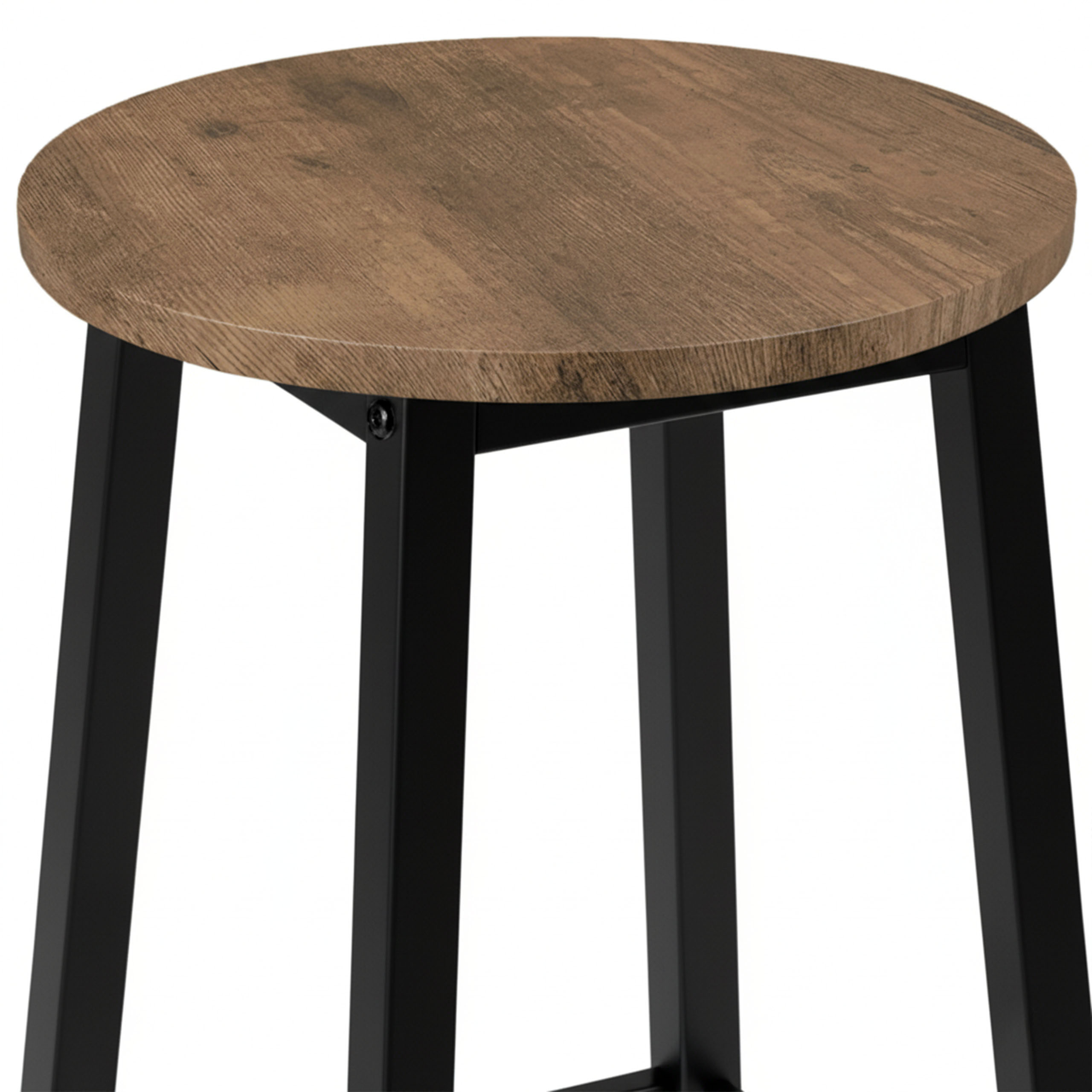 Hoker Flint Rustic loft industrial postarzany dąb - obrazek 5