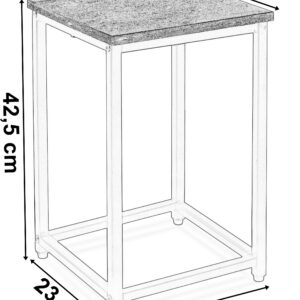 Alternative view of Kwietnik loftowy ARBEN CRAFT 40 cm
