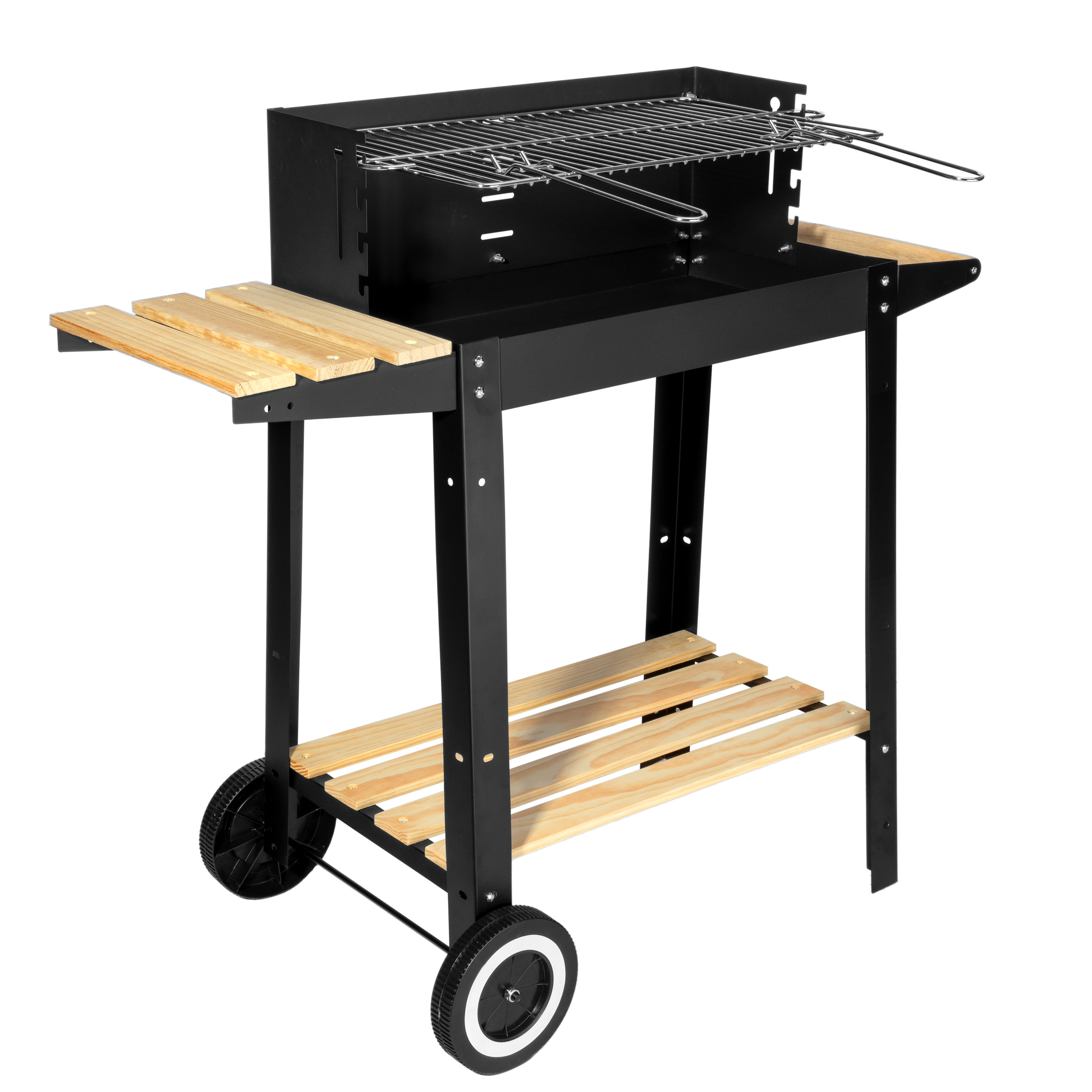 Grill węglowy ogrodowy PARIL na kółkach - obrazek 4