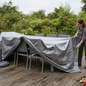 Alternative view of Plandeka 3x4m srebrna GRENTO 120GSM