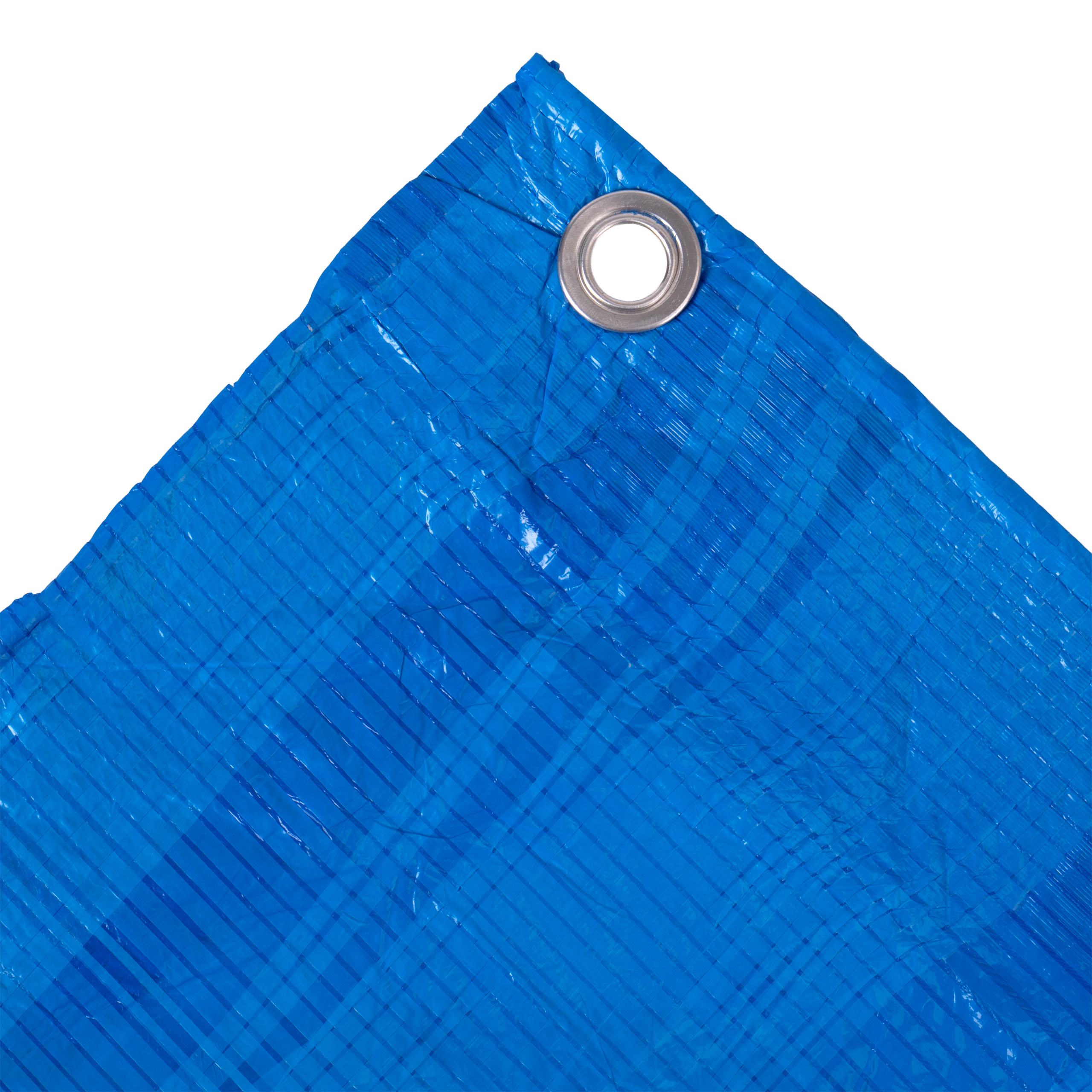 Plandeka 6x8m niebieska GRENTO 50GSM - obrazek 5
