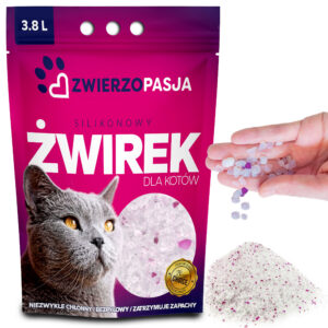 Alternative view of Silikonowy żwirek dla kota ZWIERZOPASJA komplet 8 X 3,8 L